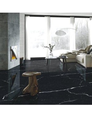 Πλακάκια Δαπέδου NUTTLE BLACK 60x120