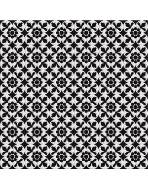 Πλακάκια Δαπέδου D'ANTAN FLUER NOIR 60x60