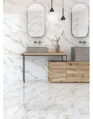 Πλακάκια Μπάνιου CALACATA GOLD 30x90