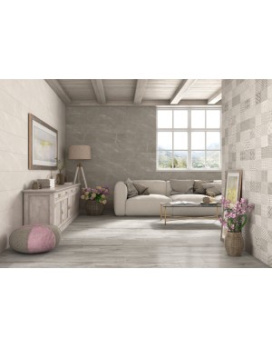 Πλακάκια Μπάνιου PANDORA GREY 25x80