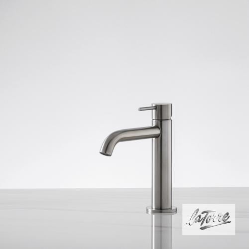 ΜΠΑΤ.ΝΙΠΤ+ΒΑΛΒ.CLIC-CLAC ELLE316 BRUSHED INOX
