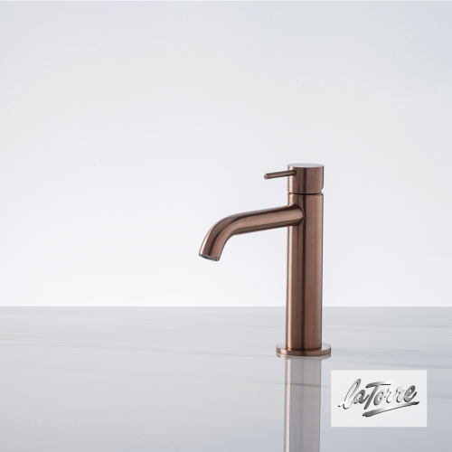 ΜΠΑΤ.ΝΙΠΤ+ΒΑΛΒ.CLIC-CLAC ELLE316 PVD ROSE-GOLD