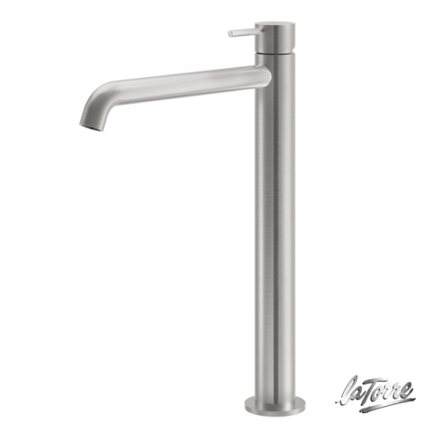 ΜΠΑΤ.ΝΙΠΤ.ΥΨΗΛΗ+ΒΑΛΒ.CLIC-CLAC ELLE316 BRUSHED INOX