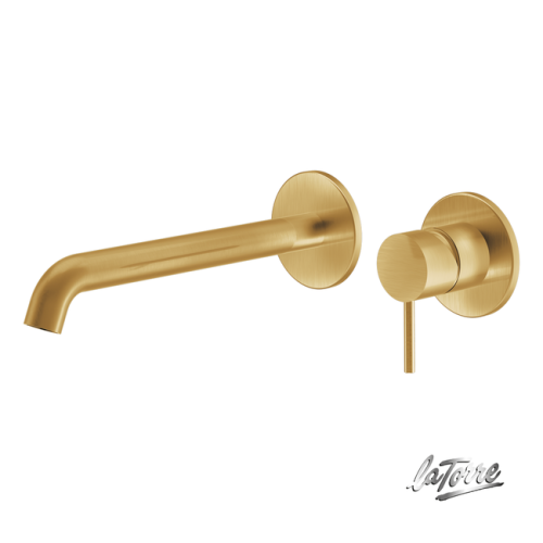 ΜΠΑΤ.ΝΙΠΤ.ΤΟΙΧΟΥ ELLE 316 LA TORRE INOX PVD BRUSHED GOLD