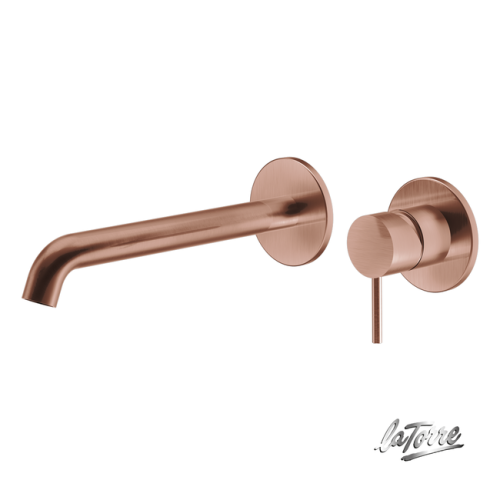 ΜΠΑΤ.ΝΙΠΤ.ΤΟΙΧΟΥ ELLE 316 LA TORRE INOX PVD ROSE-GOLD