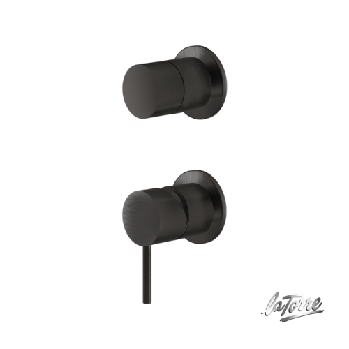 ΜΙΚΤ.ΕΝΤΟΙΧ.ΜΕ ΕΚΤΡ.ELLE 316 LA TORRE INOX PVD BLACK BRUSHED