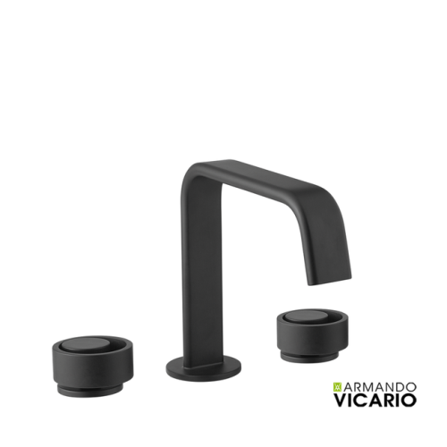 ΜΠΑΤ.ΝΙΠΤ.3 ΟΠΩΝ ΜΕ ΒΑΛΒ.CLIC-CLAC HALO VICARIO BLACK MATT