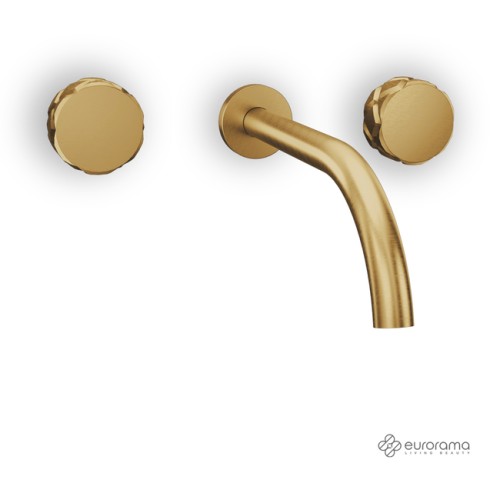 ΜΠΑΤ.ΝΙΠΤ.ΤΟΙΧ.3 ΟΠΩΝ ELETTA CHESTER EURORAMA BRUSHED GOLD