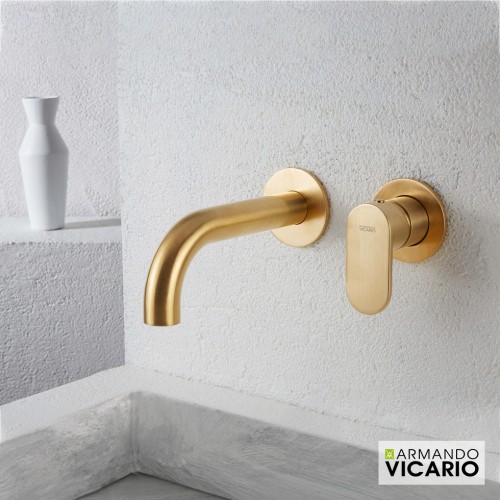ΜΠΑΤ.ΝΙΠΤ. ΤΟΙΧΟΥ SLIM VICARIO BRUSHED GOLD