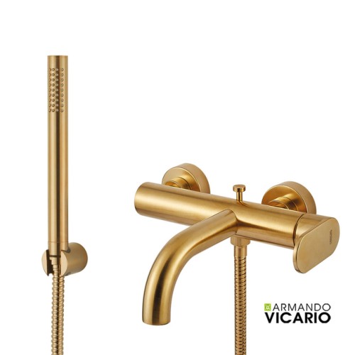 ΜΠΑΤ.ΛΟΥΤΡΟΥ SLIM VICARIO BRUSHED GOLD