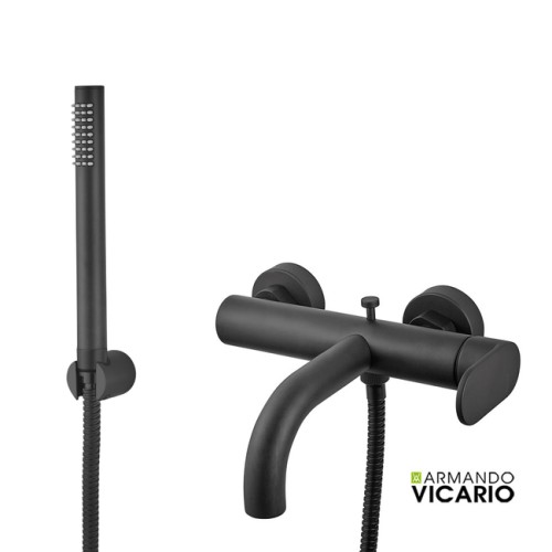 ΜΠΑΤ.ΛΟΥΤΡΟΥ SLIM VICARIO BLACK MATT