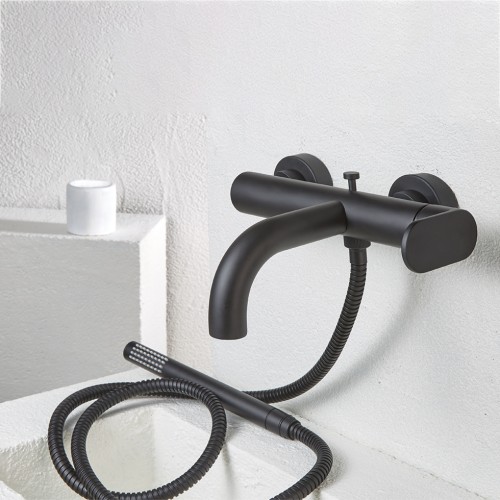 ΜΠΑΤ.ΛΟΥΤΡΟΥ SLIM VICARIO BLACK MATT