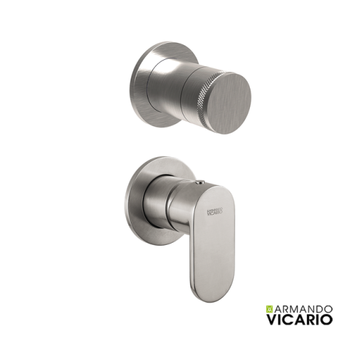 ΜΙΚΤ. ΕΝΤΟΙΧ. ΜΕ ΕΚΤΡΟΠΕΑ 2 ΕΞΟΔΩΝ SLIM VICARIO INOX