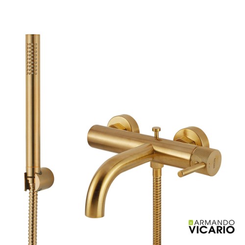 ΜΠΑΤ.ΛΟΥΤΡΟΥ INDUSTRIAL VICARIO BRUSHED GOLD