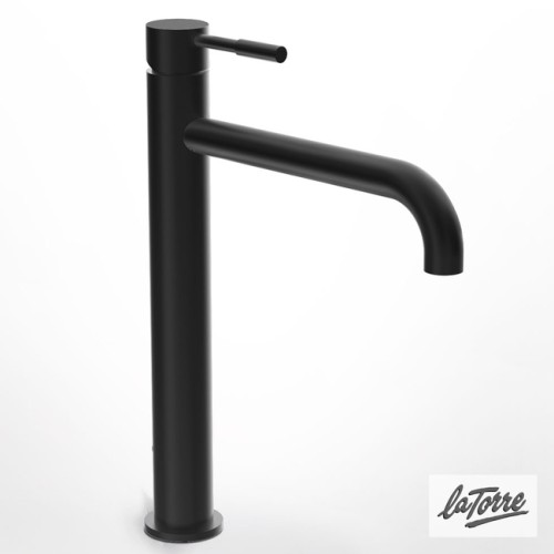 ΜΠΑΤ.ΝΙΠΤ.ΥΨΗΛΗ+ΒΑΛΒ.CLIC-CLAC TECH LA TORRE BLACK MATT