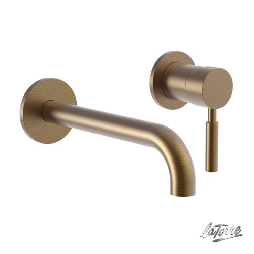 ΜΠΑΤΑΡΙΑ ΝΙΠΤΗΡΟΣ ΤΟΙΧΟΥ TECH LA TORRE BRONZE BRUSHED