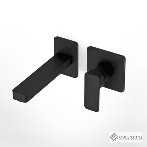 ΜΠΑΤΑΡΙΑ ΝΙΠΤΗΡΟΣ ΤΟΙΧΟΥ QUADRA EURORAMA BLACK MATT