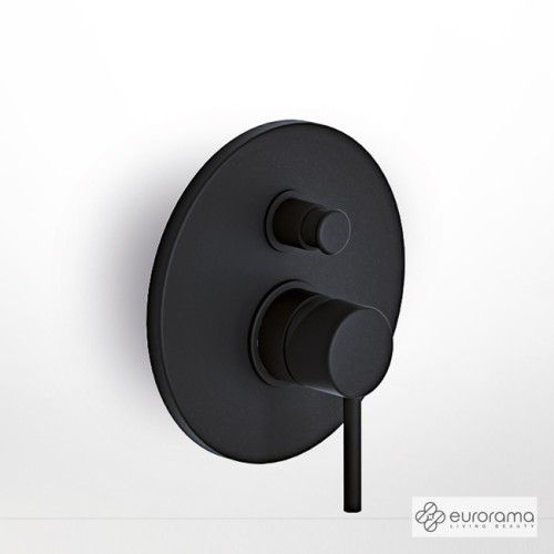 ΜΙΚΤΗΣ ΕΝΤΟΙΧΙΣΜΟΥ ΜΕ ΕΚΤΡΟΠΕΑ TONDA EURORAMA BLACK MATT