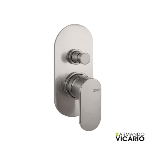 ΜΙΚΤ.ΕΝΤΟΙΧ.ΜΕ ΕΚΤΡΟΠΕΑ 2 ΕΞΟΔΩΝ SLIM VICARIO INOX