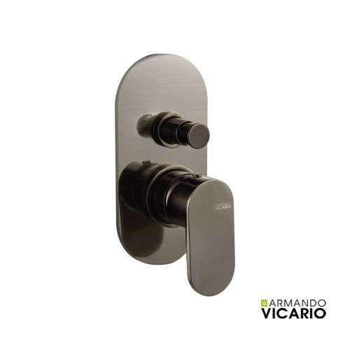 ΜΙΚΤ.ΕΝΤΟΙΧ.ΜΕ ΕΚΤΡΟΠΕΑ SLIM VICARIO BLACK BRUSHED